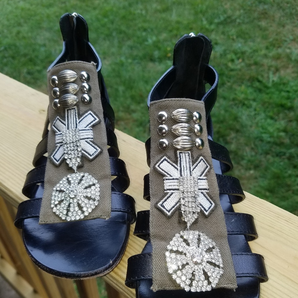 Giuseppe zanotti flat zip back sandles - Picture 3 of 6